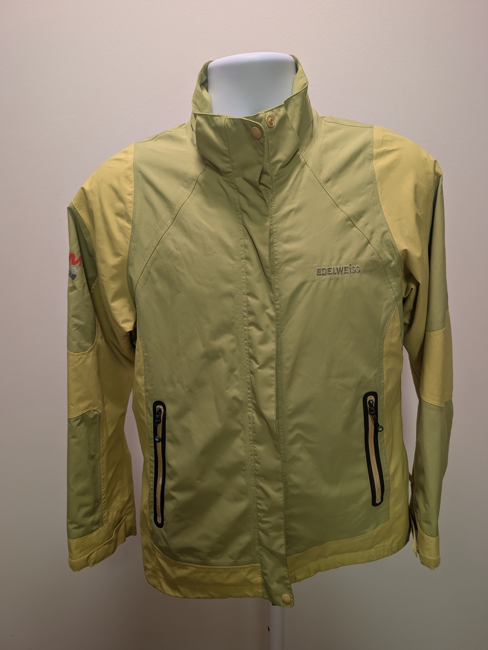 Edelweiss Pale Lime Competition Series  Jacket